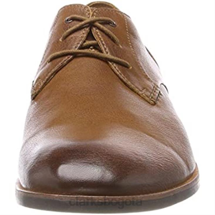 Clarks 0DX8L823 broyd walk derbys clarks de cuero marrón tostado para hombre hombres cuero marrón tostado