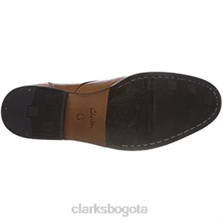 Clarks 0DX8L823 broyd walk derbys clarks de cuero marrón tostado para hombre hombres cuero marrón tostado