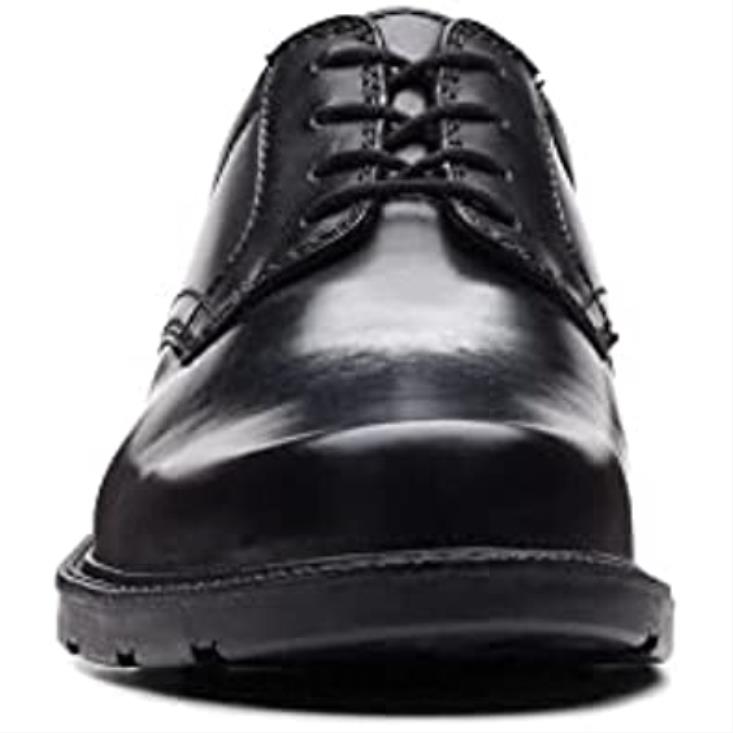 Clarks 0DX8L827 zapatos clarks kerton de cuero con encaje negro unisexo