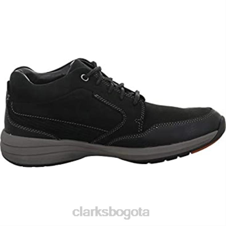 Clarks 0DX8L830 clarks nubuck negro seco costa un unisexo
