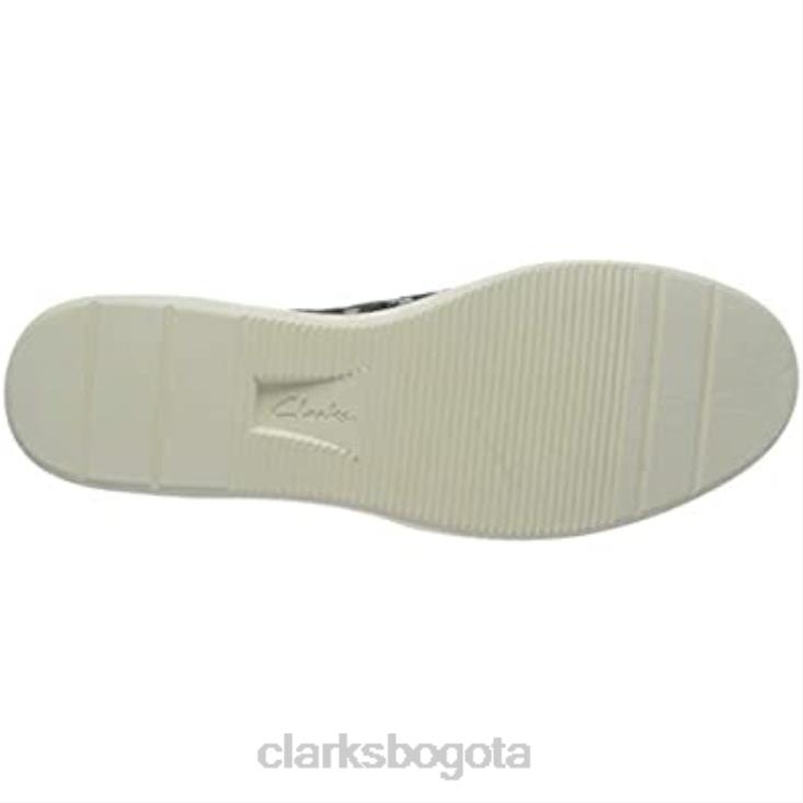 Clarks 0DX8L837 Zapatilla Layton Step para mujer Clarks en ante negro mujer interés de ante negro