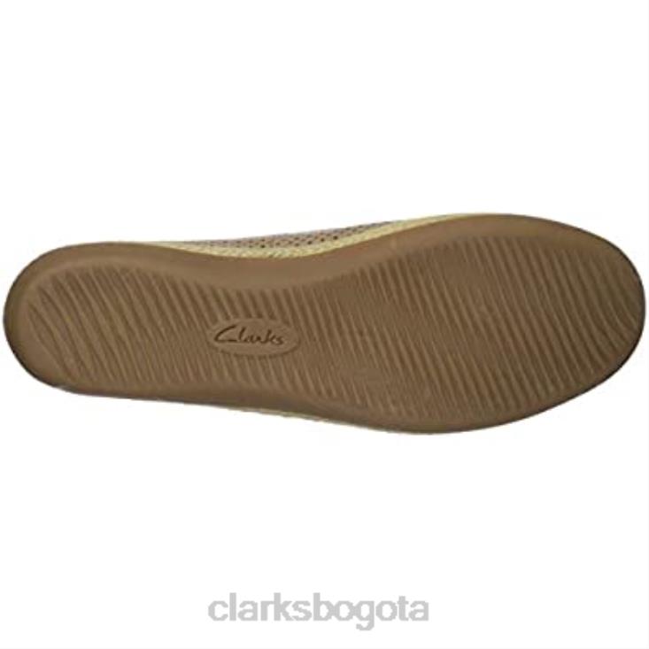 Clarks 0DX8L838 bailarinas danelly adira mujer piel arena clarks mujer cuero arena