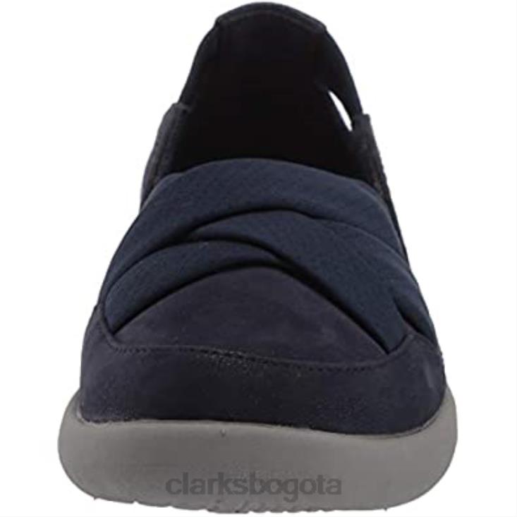 Clarks 0DX8L840 Mocasín clarks sillian 20 star azul marino sintético mujer azul marino sintético