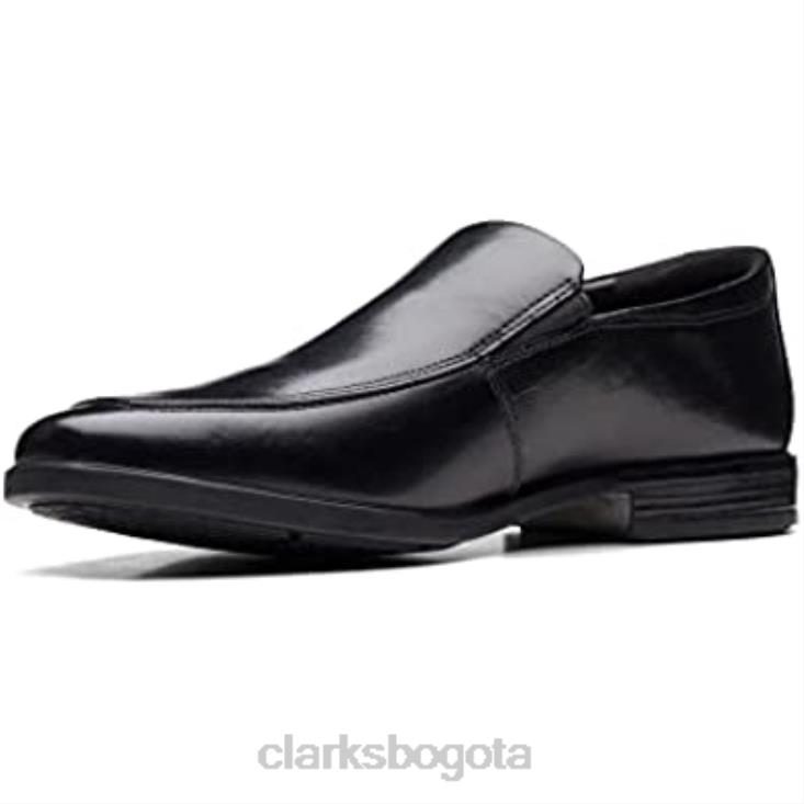 Clarks 0DX8L841 clarks howard edge derby de cuero negro para hombre hombres cuero negro