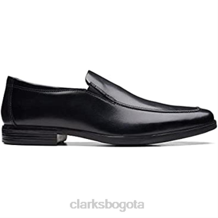 Clarks 0DX8L841 clarks howard edge derby de cuero negro para hombre hombres cuero negro