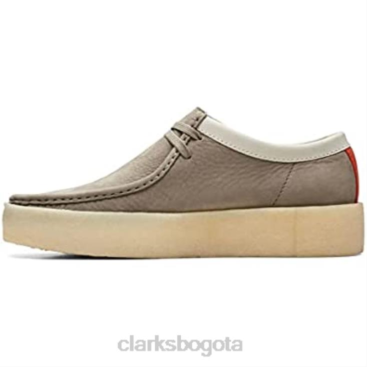 Clarks 0DX8L845 Copa wallabee original para hombre hecha en Vietnam (nueva 2022) nobuck gris clarks hombres