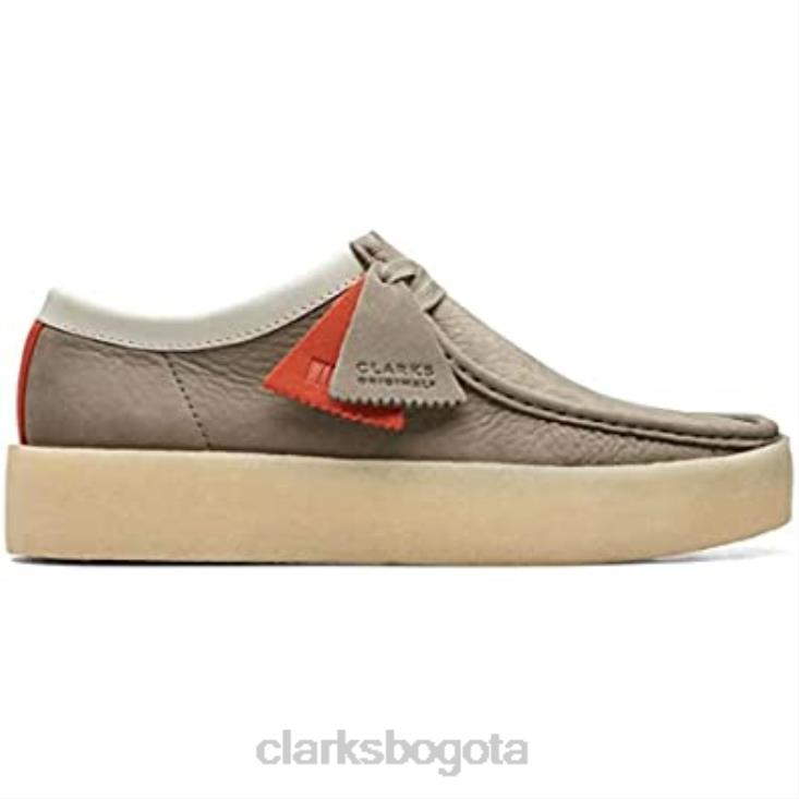 Clarks 0DX8L845 Copa wallabee original para hombre hecha en Vietnam (nueva 2022) nobuck gris clarks hombres