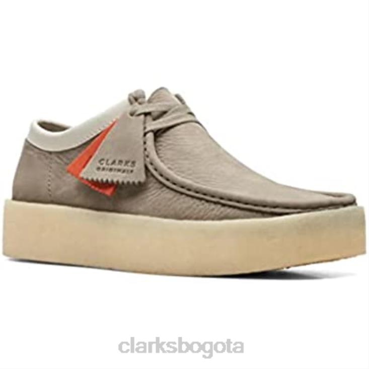 Clarks 0DX8L845 Copa wallabee original para hombre hecha en Vietnam (nueva 2022) nobuck gris clarks hombres