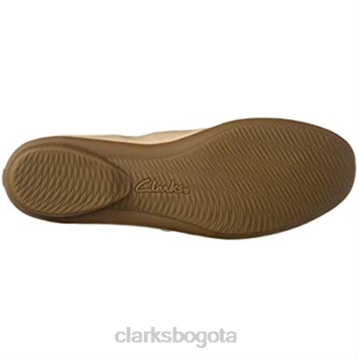 Clarks 0DX8L846 bailarinas Gracelvail para mujer de piel color rubor clarks mujer cuero rubor