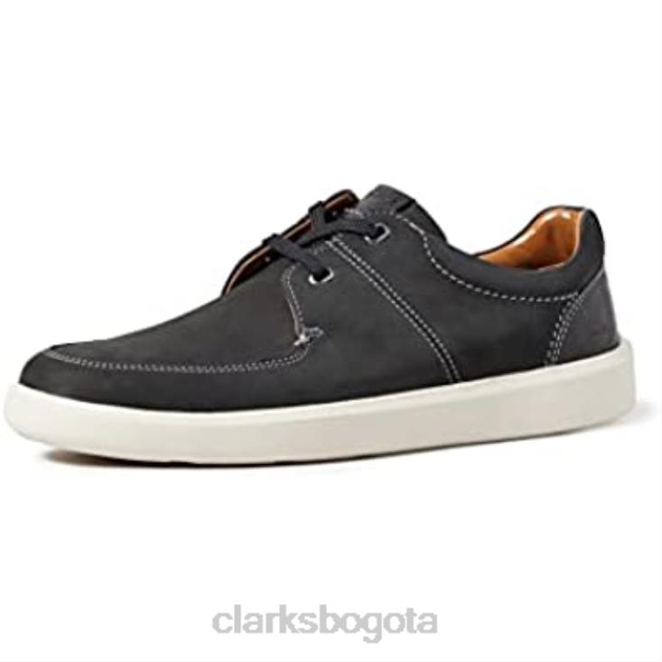 Clarks 0DX8L847 zapatillas cambro encaje hombre clarks negro hombres negro