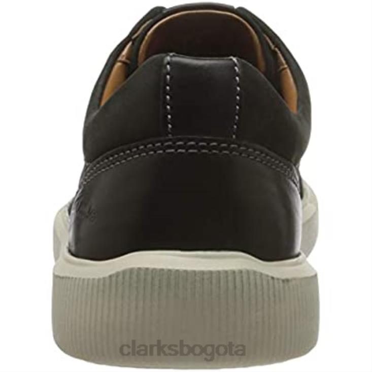 Clarks 0DX8L847 zapatillas cambro encaje hombre clarks negro hombres negro