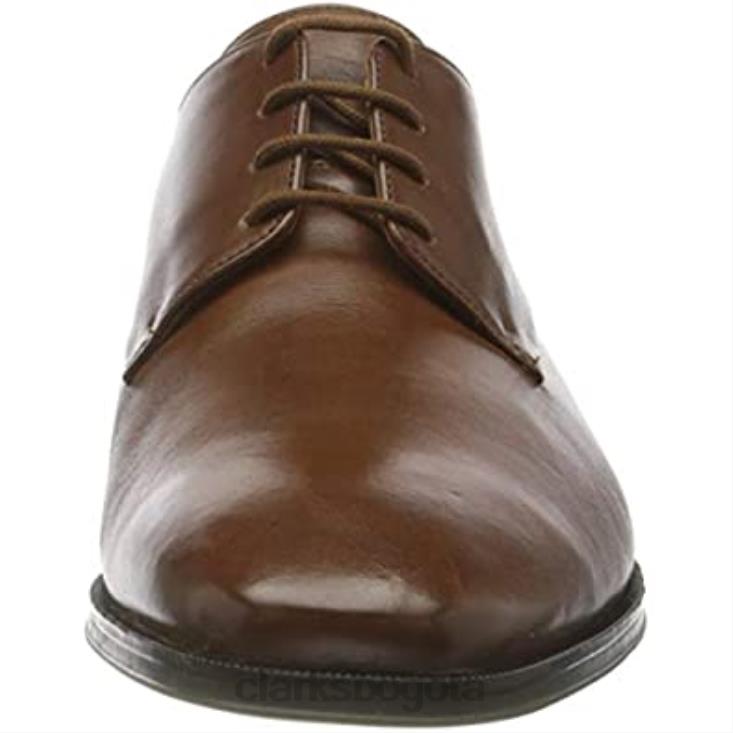 Clarks 0DX8L848 clarks gilman cap derbys de cuero marrón tostado de cuero tostado para hombre hombres cuero marrón tostado cuero tostado