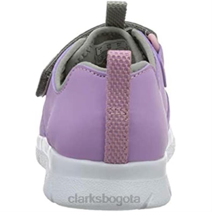Clarks 0DX8L854 sandalia ath surf t niña lila sintética clarks niños lila sintética