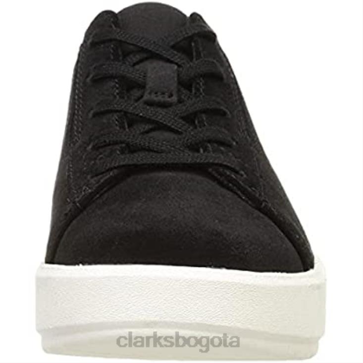 Clarks 0DX8L856 Zapatilla sde clarks layton de encaje negra para mujer mujer