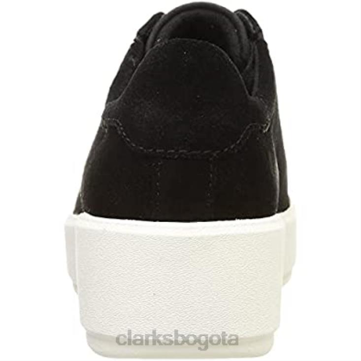 Clarks 0DX8L856 Zapatilla sde clarks layton de encaje negra para mujer mujer
