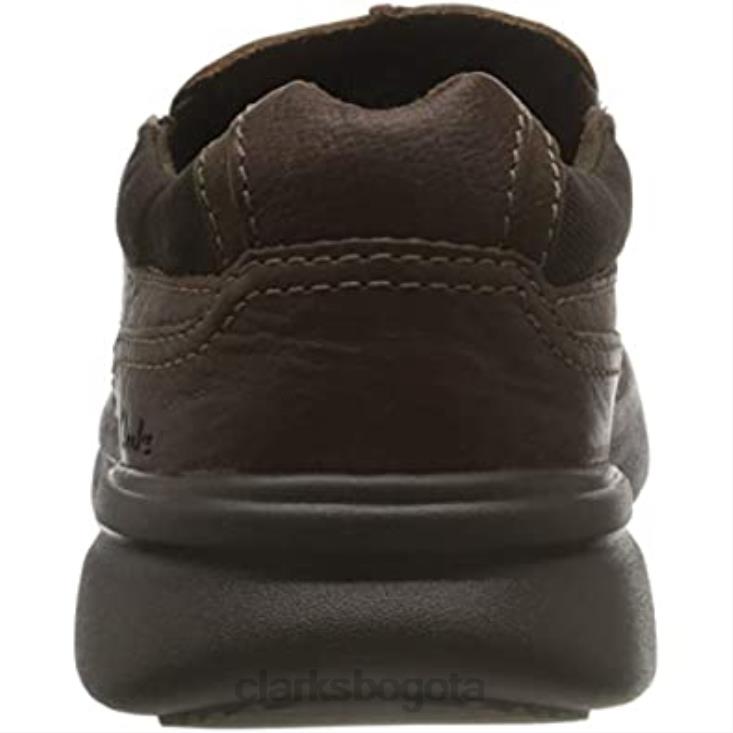 Clarks 0DX8L858 Mocasines clarks bradley free de cuero tostado para hombre hombres cuero bronceado caído
