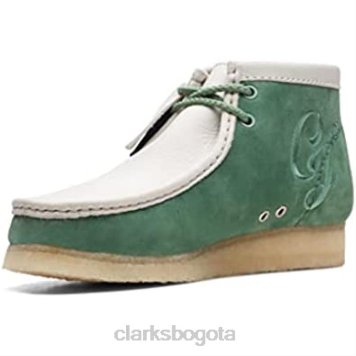 Clarks 0DX8L864 nubuck verde clarks originales para hombre wallabee bt vcy nubuck verde hombres nubuck verde