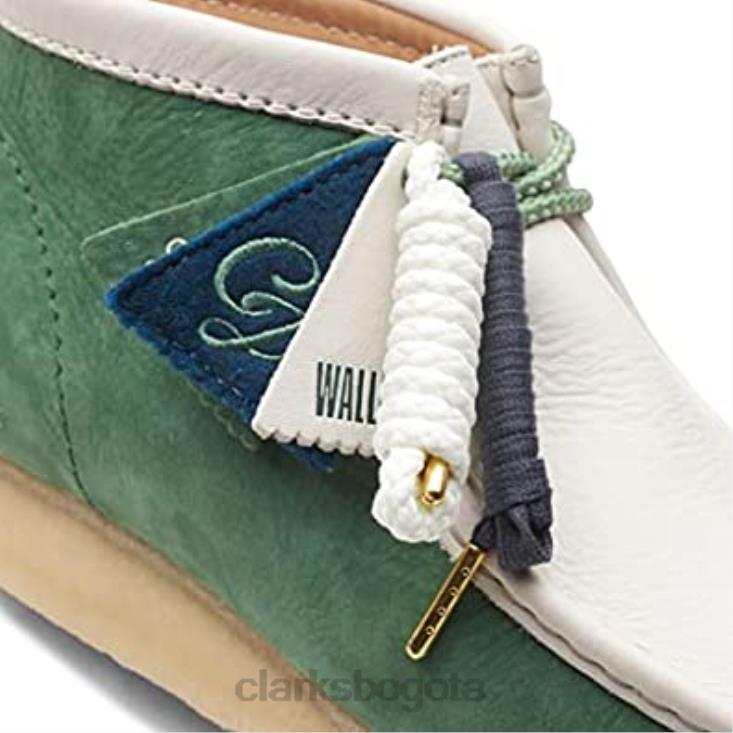 Clarks 0DX8L864 nubuck verde clarks originales para hombre wallabee bt vcy nubuck verde hombres nubuck verde