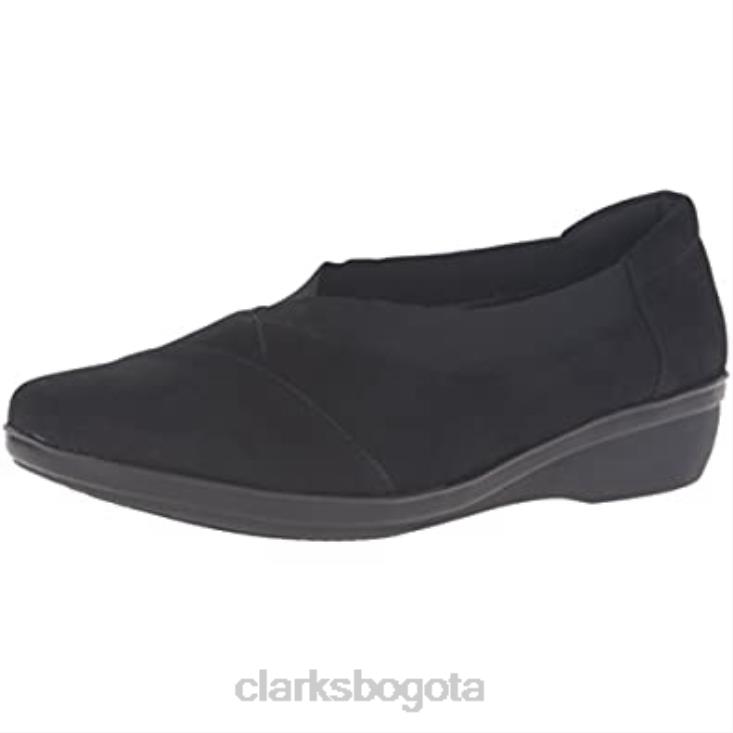 Clarks 0DX8L876 mocasín sin cordones everlay eve para mujer hecho a mano/clarks sintéticos mujer