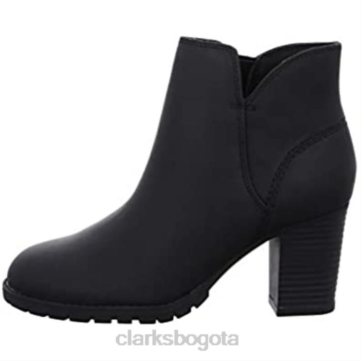 Clarks 0DX8L89 Botas clarks verona trish de mujer en negro mujer cuero negro