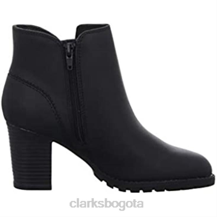Clarks 0DX8L89 Botas clarks verona trish de mujer en negro mujer cuero negro