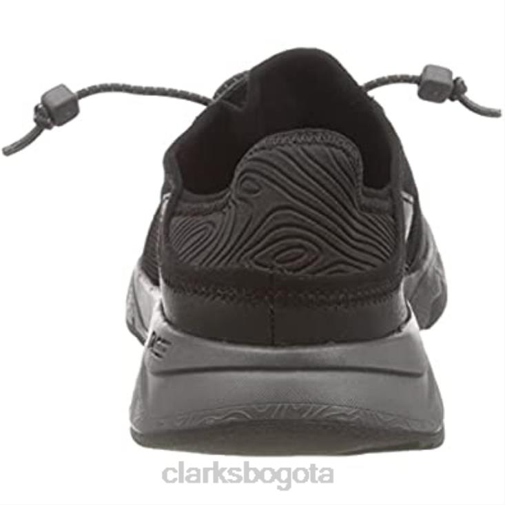 Clarks 0DX8L895 zapatillas davis bajas para hombre clarks combi negras hombres combinado negro
