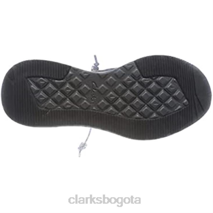 Clarks 0DX8L895 zapatillas davis bajas para hombre clarks combi negras hombres combinado negro