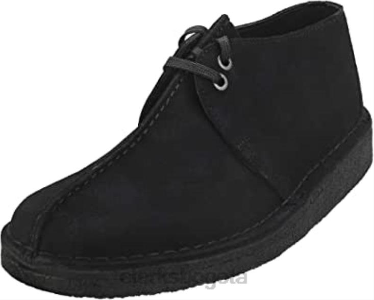 Clarks 0DX8L896 zapatos de vestir clarks originals desert trek 12 negro sde unisexo