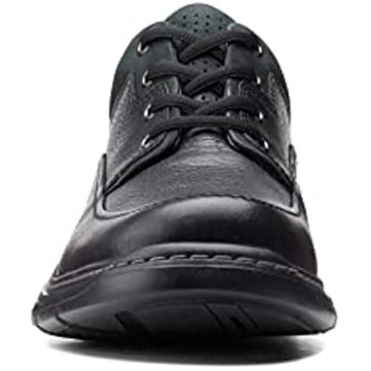 Clarks 0DX8L903 zapatos con cordones un brawley lace de hombre de corte ancho clarks negro hombres negro