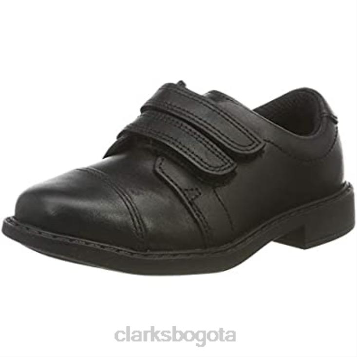 Clarks 0DX8L904 mocasines clarks scala skye t negros niños