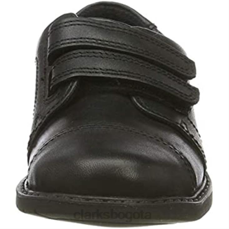 Clarks 0DX8L904 mocasines clarks scala skye t negros niños