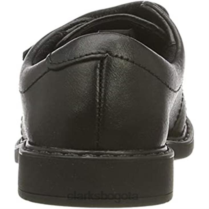 Clarks 0DX8L904 mocasines clarks scala skye t negros niños