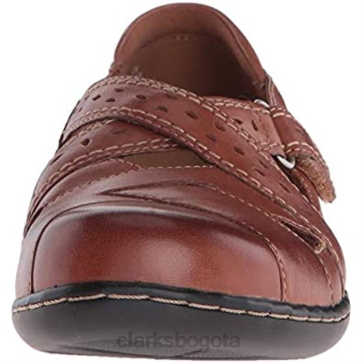 Clarks 0DX8L908 mocasines sin cordones clarks ashland spq color canela para mujer mujer