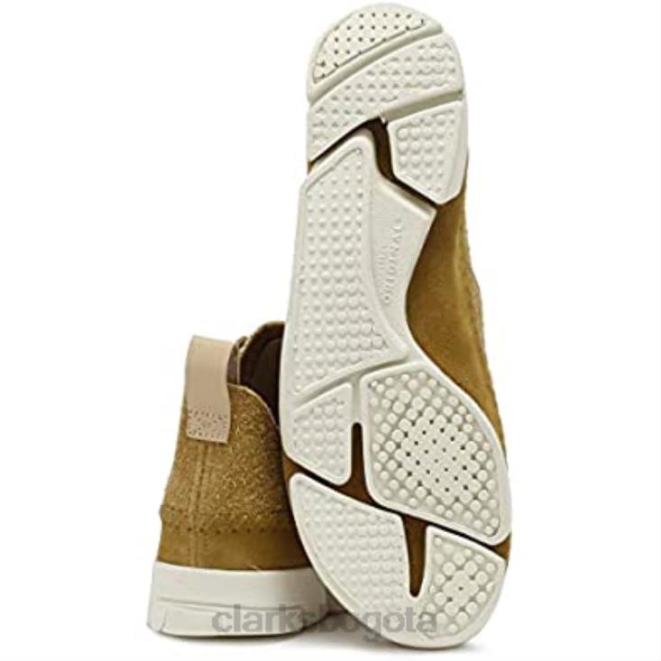 Clarks 0DX8L912 Zapato clarks mujer trigenic flex nubuck oliva mujer