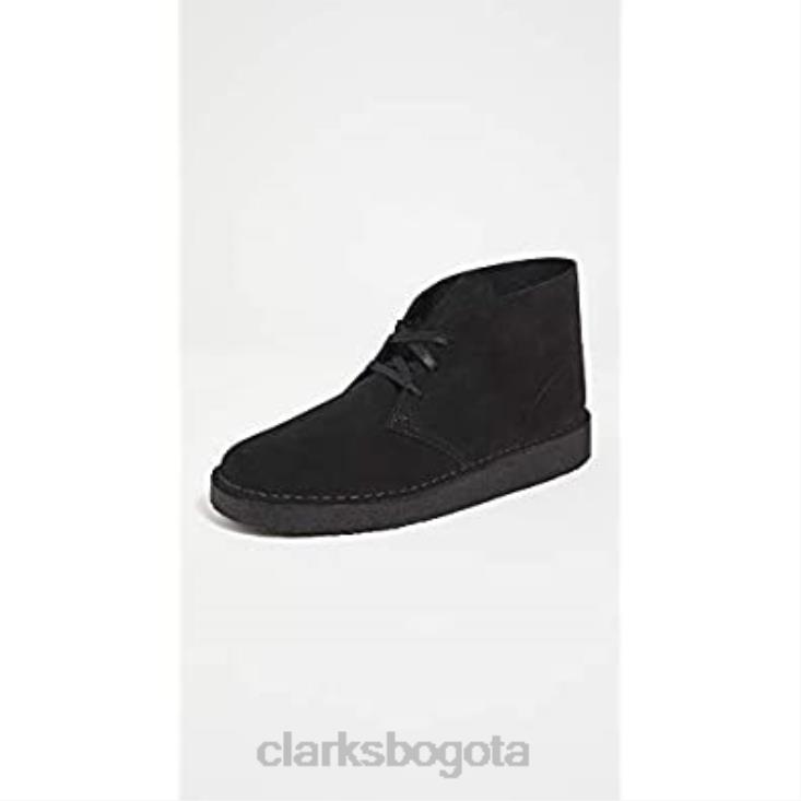Clarks 0DX8L913 clarks ante negro desierto carbón off-white camo unisexo ante negro
