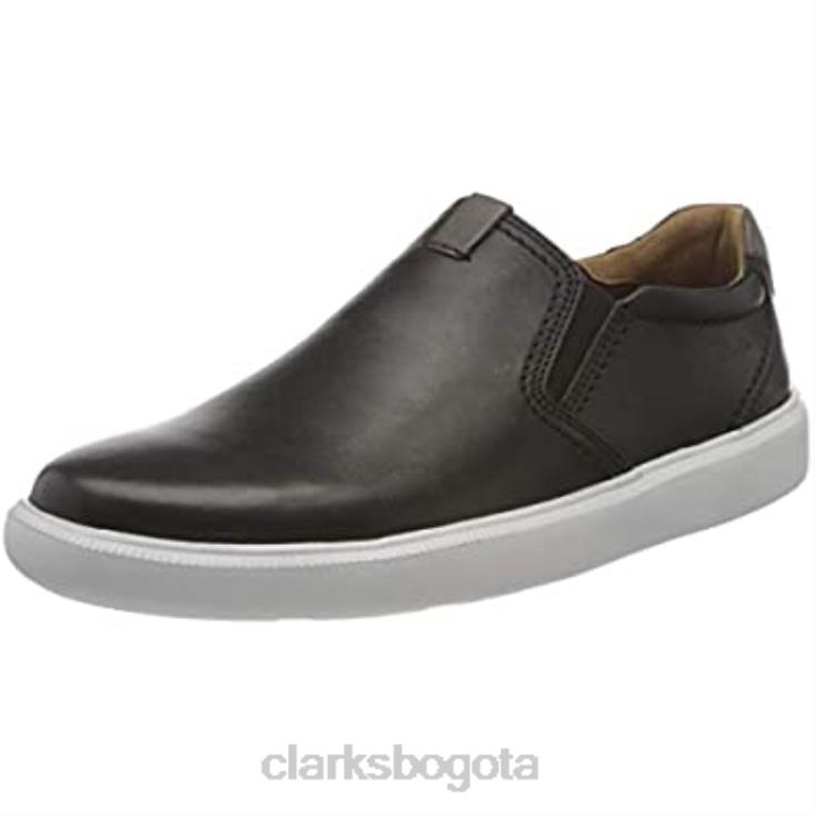 Clarks 0DX8L914 Mocasines Clarks Cambro Step para hombre negro hombres cuero negro