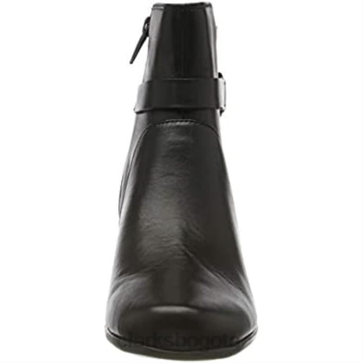 Clarks 0DX8L915 botines clarks un damson de mujer negros mujer negro