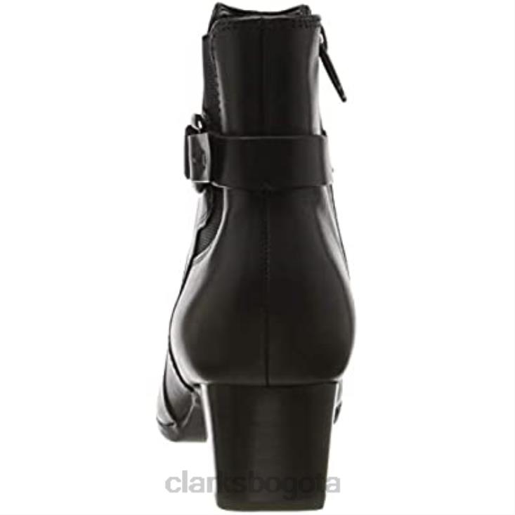 Clarks 0DX8L915 botines clarks un damson de mujer negros mujer negro