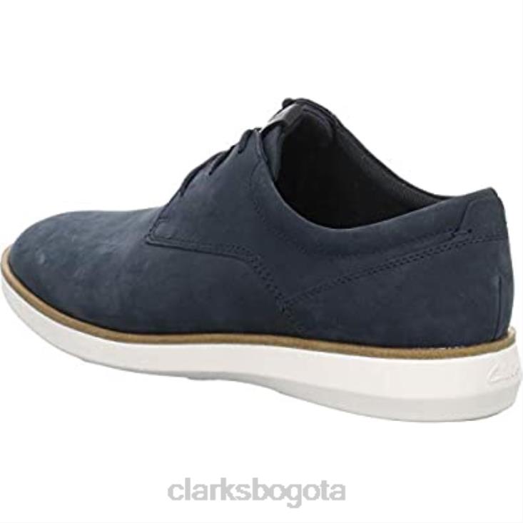 Clarks 0DX8L916 zapatos con cordones banwell para hombre azul 11 ​​clarks hombres