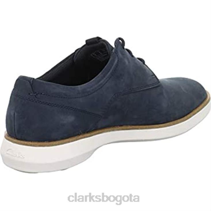Clarks 0DX8L916 zapatos con cordones banwell para hombre azul 11 ​​clarks hombres