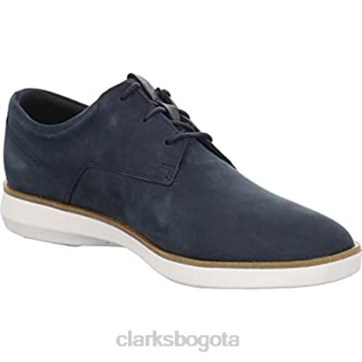 Clarks 0DX8L916 zapatos con cordones banwell para hombre azul 11 ​​clarks hombres