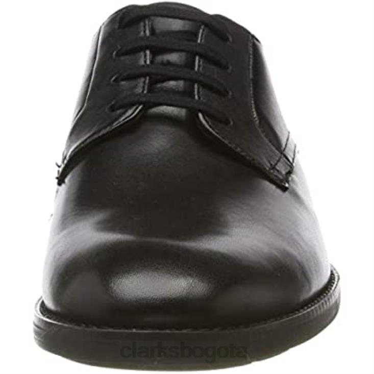 Clarks 0DX8L917 ronnie walk derbys clarks hombre negros hombres negro