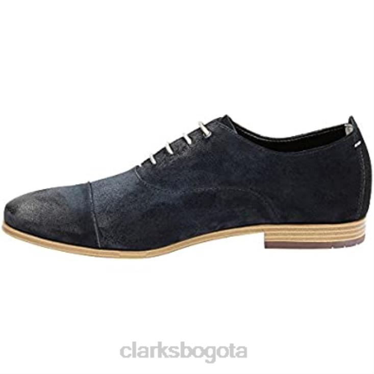 Clarks 0DX8L929 Gorra Clarks Chinley Oxford azul oscuro para hombre hombres azul oscuro