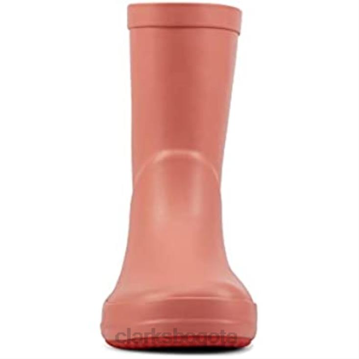 Clarks 0DX8L93 botas de agua tarri run niño sintético rosa clarks niños