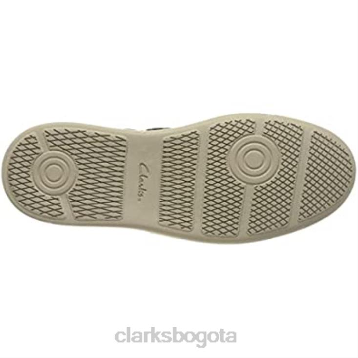 Clarks 0DX8L930 Zapatilla Clarks Cambro Wing para hombre de nobuk negro hombres nubuck negro