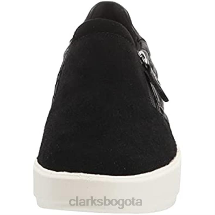 Clarks 0DX8L939 Zapatilla clarks combi layton step negra para mujer mujer combinado negro