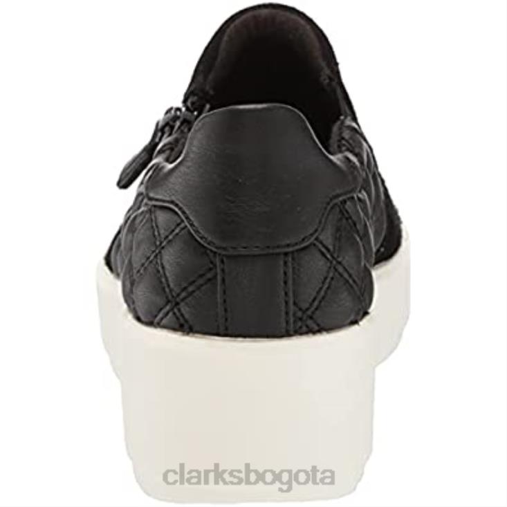 Clarks 0DX8L939 Zapatilla clarks combi layton step negra para mujer mujer combinado negro