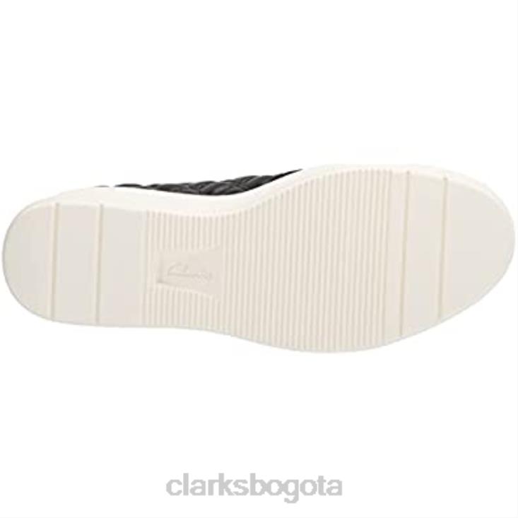 Clarks 0DX8L939 Zapatilla clarks combi layton step negra para mujer mujer combinado negro