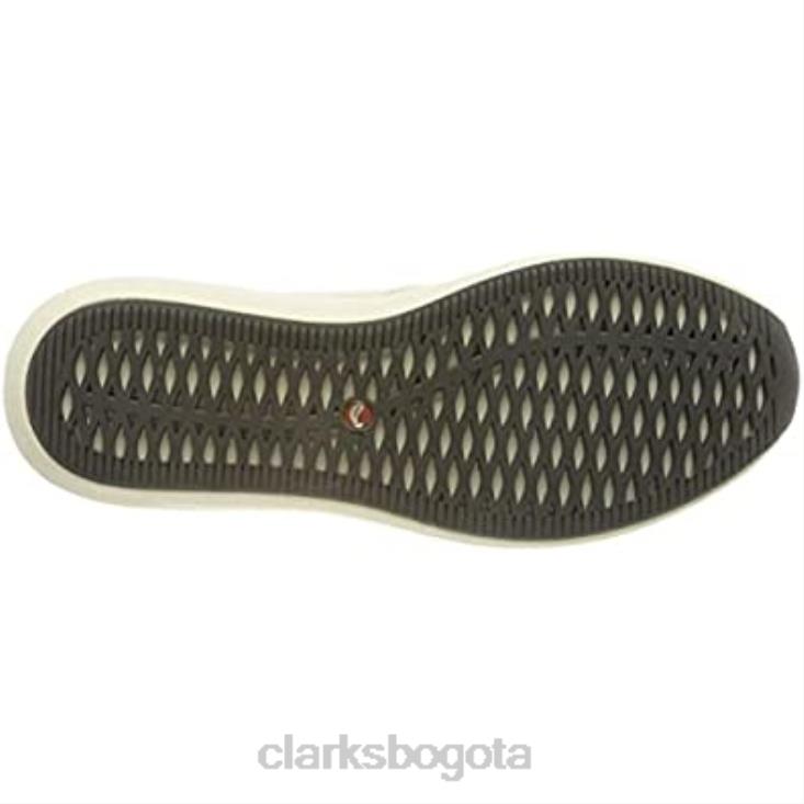 Clarks 0DX8L944 Zapatilla combi lea clarks un rio sprint blanca para mujer mujer lea combi blanca