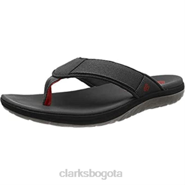 Clarks 0DX8L945 clarks black men\s step beat dune derbys hombres negro